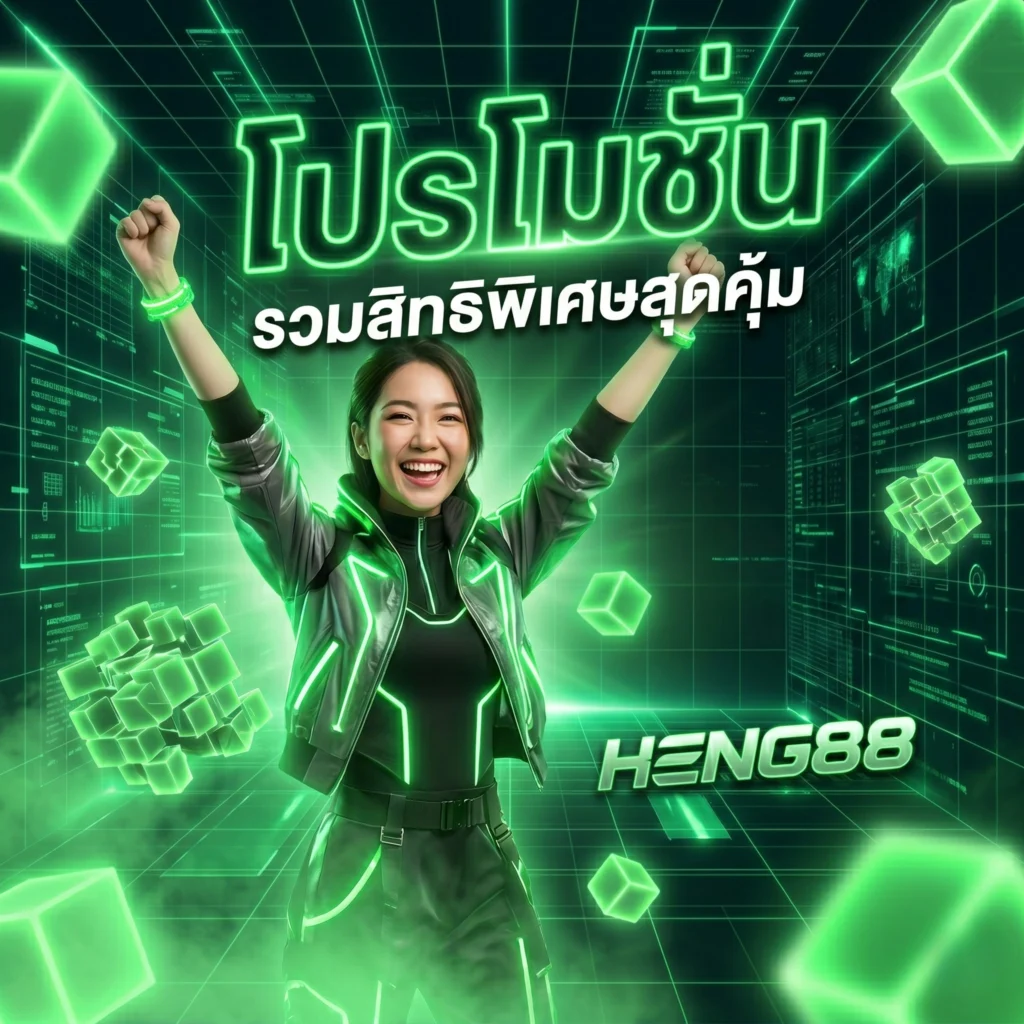 สิทธิพิเศษสำหรับสมาชิกใหม่ HENG88 รับโบนัสจัดเต็ม