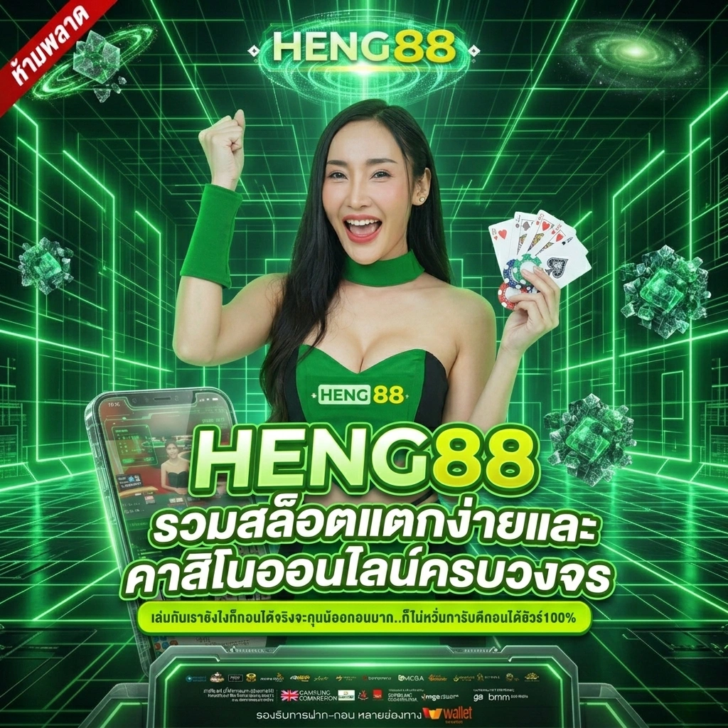 ทำไม HENG88 ถึงเป็นเว็บสล็อตออนไลน์อันดับ 1 ที่ผู้เล่นเลือก?